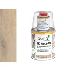 6118 OSMO 2K Olej na dřevo sv. šedá