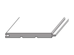 Obkladová palubka – Borovice A/B klasika, 14×121 mm
