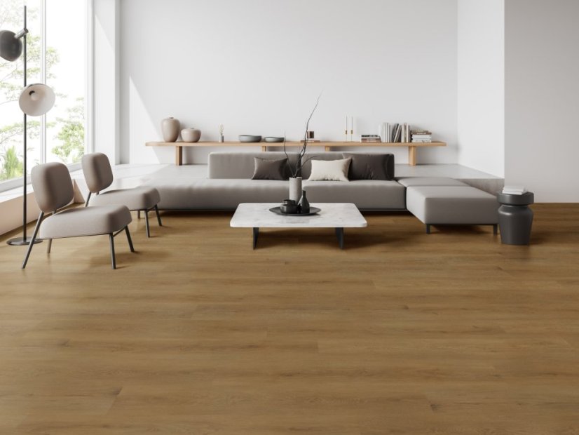 SPC vinylová podlaha - Zenith - Sienna - inspirace v interiéru