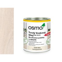 3340 OSMO EXPRES Tvrdý voskový olej, bílý transparentní