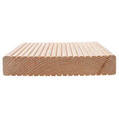 Modřín slezský oboustranně jemná 24x136 mm