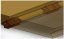 Terasové prkno - Thermo jasan Clip, hladké, 20x115 mm - Délka: 1100 mm