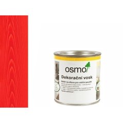 3104 OSMO Dekorační vosk intenzivní červená