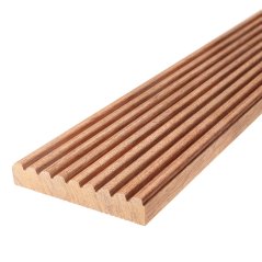 Merbau jemná/hrubá 25x145 mm