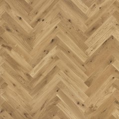 Dřevěná podlaha - Artisan - Herringbone - Bastia - Kouřový olej