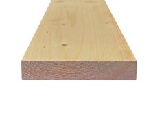 Fasádové prkno – Smrk hoblované prkno, 24×140 mm