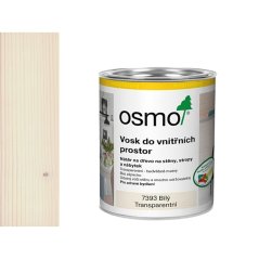 7393 OSMO Vosk bílý transparentní