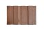 Fasádové prkno – Dark Red Meranti (Bukit) hoblované prkno, 18×140 mm