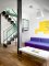 Ořechová podlaha v mozaice na zakázku v design hotelu MOODs v centru Prahy