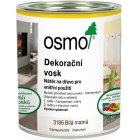 dekor vosk mat bílý 750ml