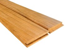Terasové prkno - Teak P+D, hladké, 20x90 mm