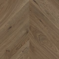 Dřevěná podlaha - Artisan - Chevron - Rhone - Šedý matný lak