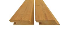 Fasádové prkno – Thermo borovice, Rhombus Clip, 19×92 mm