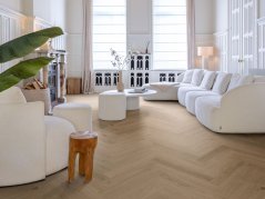 Lepená vinylová podlaha - COREtec Herringbone - Richmond