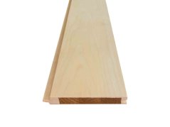 Saunová palubka – Osika STS3 dýhovaný A, 15×120 mm