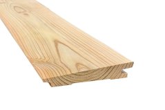 Fasádové prkno – Evropský modřín Klínový profil, 26/13×144 mm