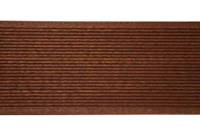 Terasové prkno - Merbau, jemná / hrubá drážka, 25x145 mm - Délka: 1000 mm