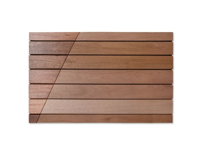 Fasádové prkno – Dark Red Meranti Raute, 20×90 mm