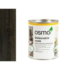 3169 OSMO Dekorační vosk intenzivní černá