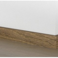 Soklová lišta PEDROSS 16x40 Cubica - Nero Oak, kartáč lakovaný