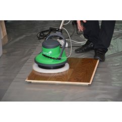 Pad bílý z mikrovláken FloorXcenter 330 mm kulatý