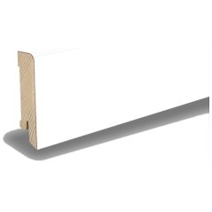 Soklová lišta PEDROSS 16x60 Cubica - Bílá RAL 9010 lakovaný