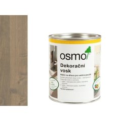 3132 OSMO Dekorační vosk intenzivní šedobéžová