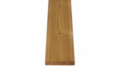 Terasové prkno - Thermo borovice, jemná drážka / hladké, 26x138 mm