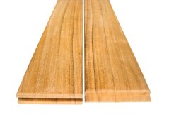 Terasové prkno - Teak P+D, hladké, 20x90 mm