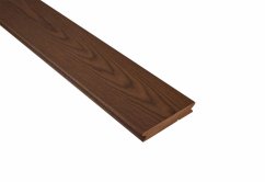 Terasové prkno - Thermo jasan Clip, hladké, 20x115 mm