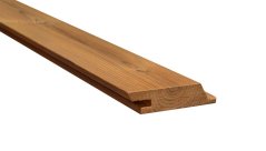 Fasádové prkno – Thermo borovice, Rhombus Clip, 19×92 mm