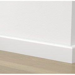 Soklová lišta PEDROSS 16x40 Cubica - Bílá RAL 9010 lakovaný