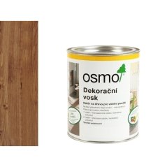 3138 OSMO Dekorační vosk transparentní Mahagon