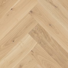 Dřevěná podlaha - Artisan - Herringbone - Gallipoli - Bílý matný lak