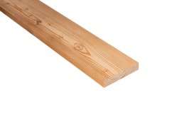 Fasádové prkno – Slezský modřín hoblované prkno A/B, 19×100 mm