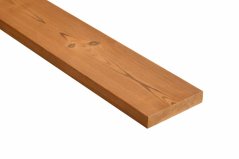 Terasové prkno - Thermo borovice, hladké, 26x138 mm
