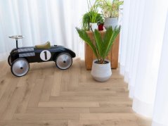 Hybridní vinylová podlaha - COREtec Herringbone - Nimbus