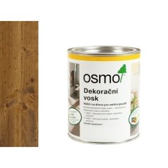 3143 OSMO Dekorační vosk transparentní Koňak