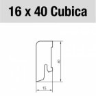 Pedross Cubica 16x40_rozměr