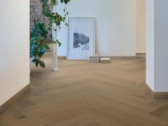 Hybridní vinylová podlaha - COREtec Herringbone - Sorrel