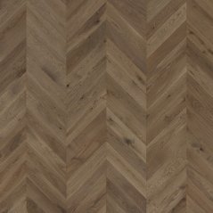 Dřevěná podlaha - Artisan - Chevron - Rhone - Šedý matný lak
