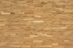 OAK305 Standard - Lak - Dubová dřevěná podlaha 3 lamely