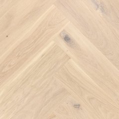 Dřevěná podlaha - Artisan - Herringbone - Cambrils - Krémový matný lak