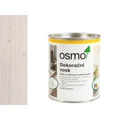 3186 OSMO Dekorační vosk intenzivní bílý mat