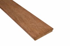 Terasové prkno - Merbau Clip, hladké, 22x140 mm