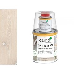 6111 OSMO 2K Olej na dřevo bílá