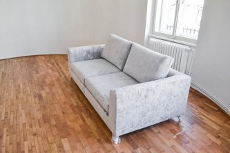 Realizace dřevěné dubové parketové podlahy s jemným kartáčováním v odstínu PARKETO - THEA